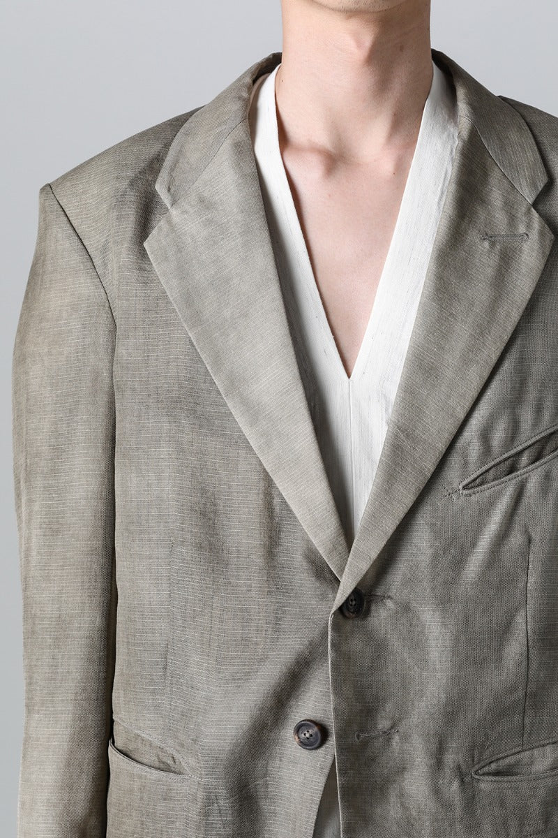 Asymmetrical Panel Blazer