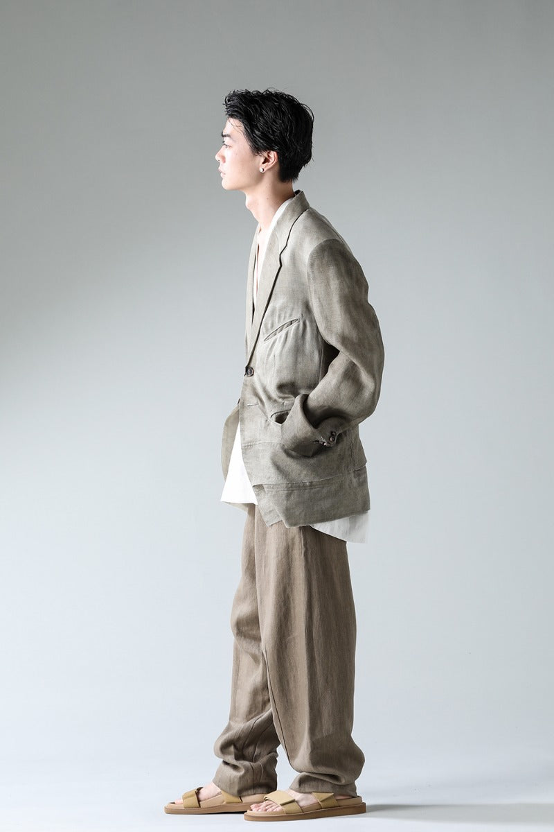 Asymmetrical Panel Blazer