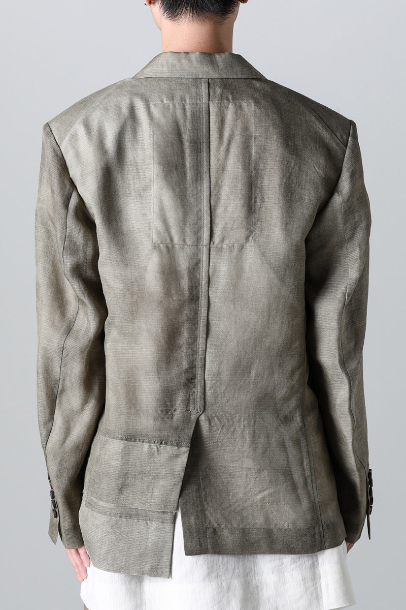 Asymmetrical Panel Blazer