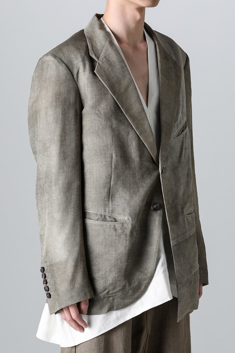 Asymmetrical Panel Blazer