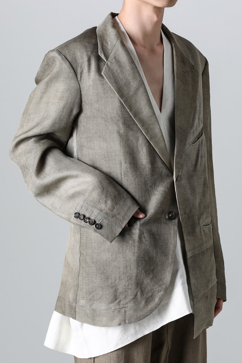 Asymmetrical Panel Blazer