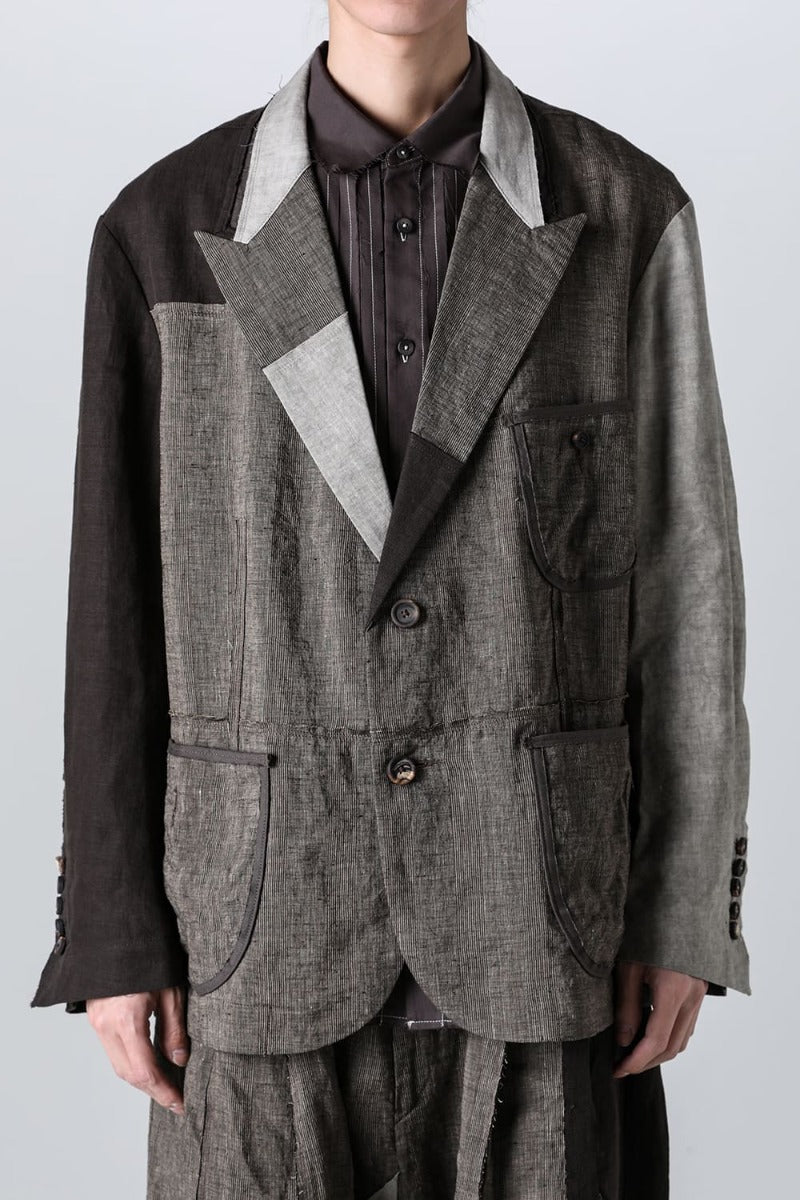 Classic Patchwork 2B Blazer