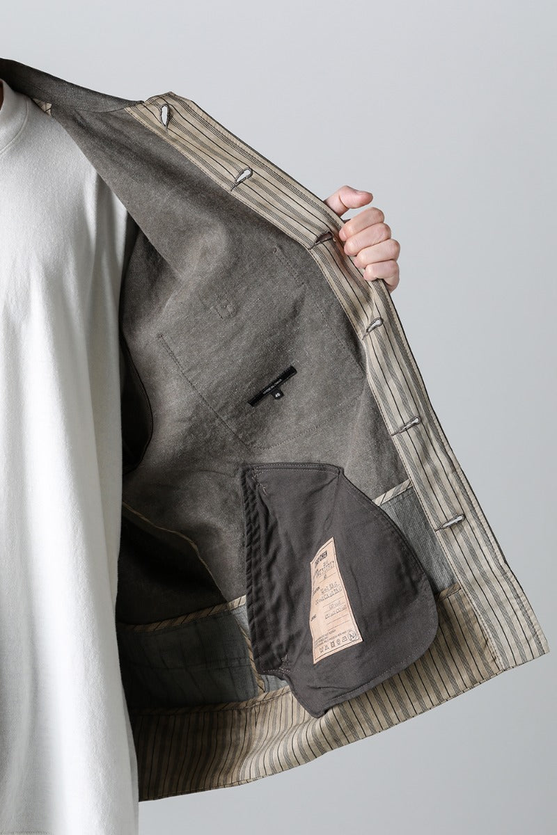 Oversized Short Sleeve Worker Jacket