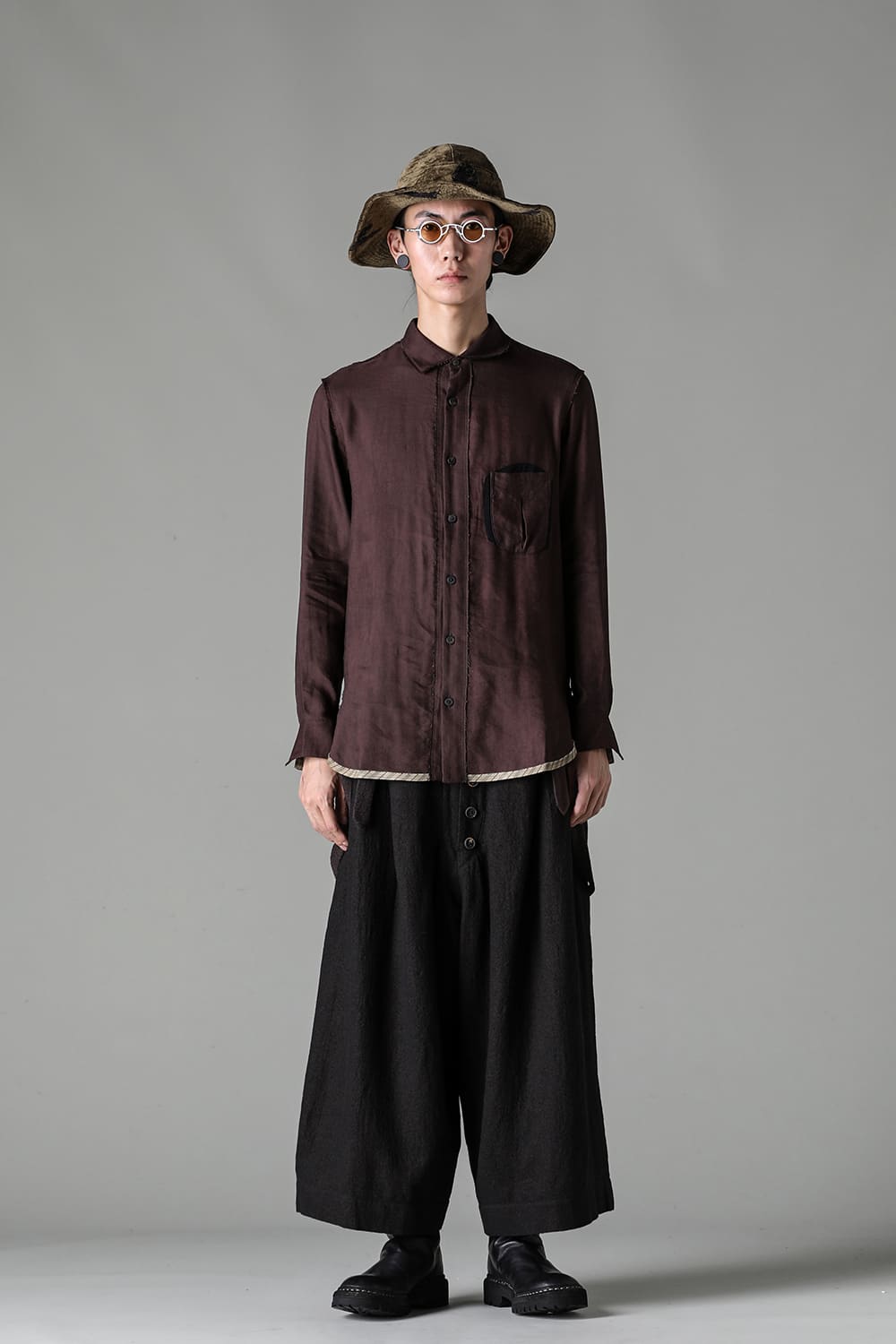 Front Slit Pocket Shirt