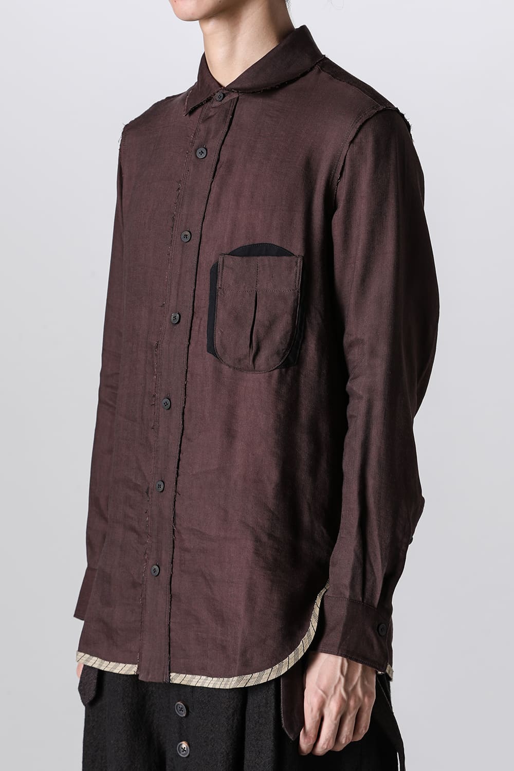 Front Slit Pocket Shirt