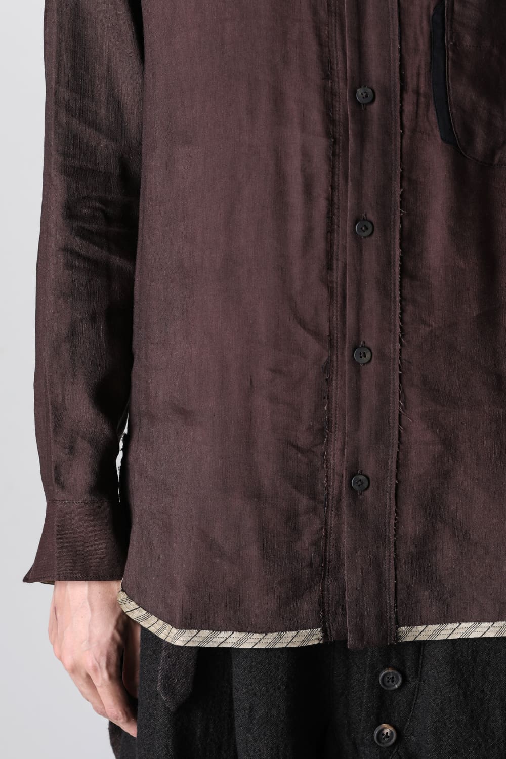 Front Slit Pocket Shirt