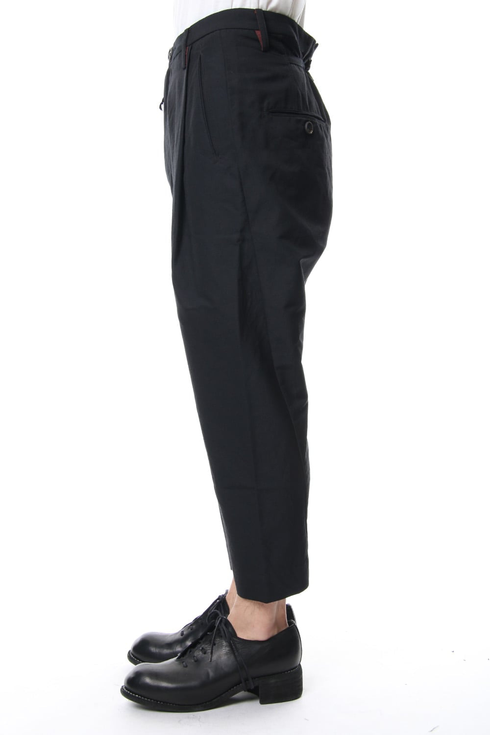 Tuck Cropped Pants