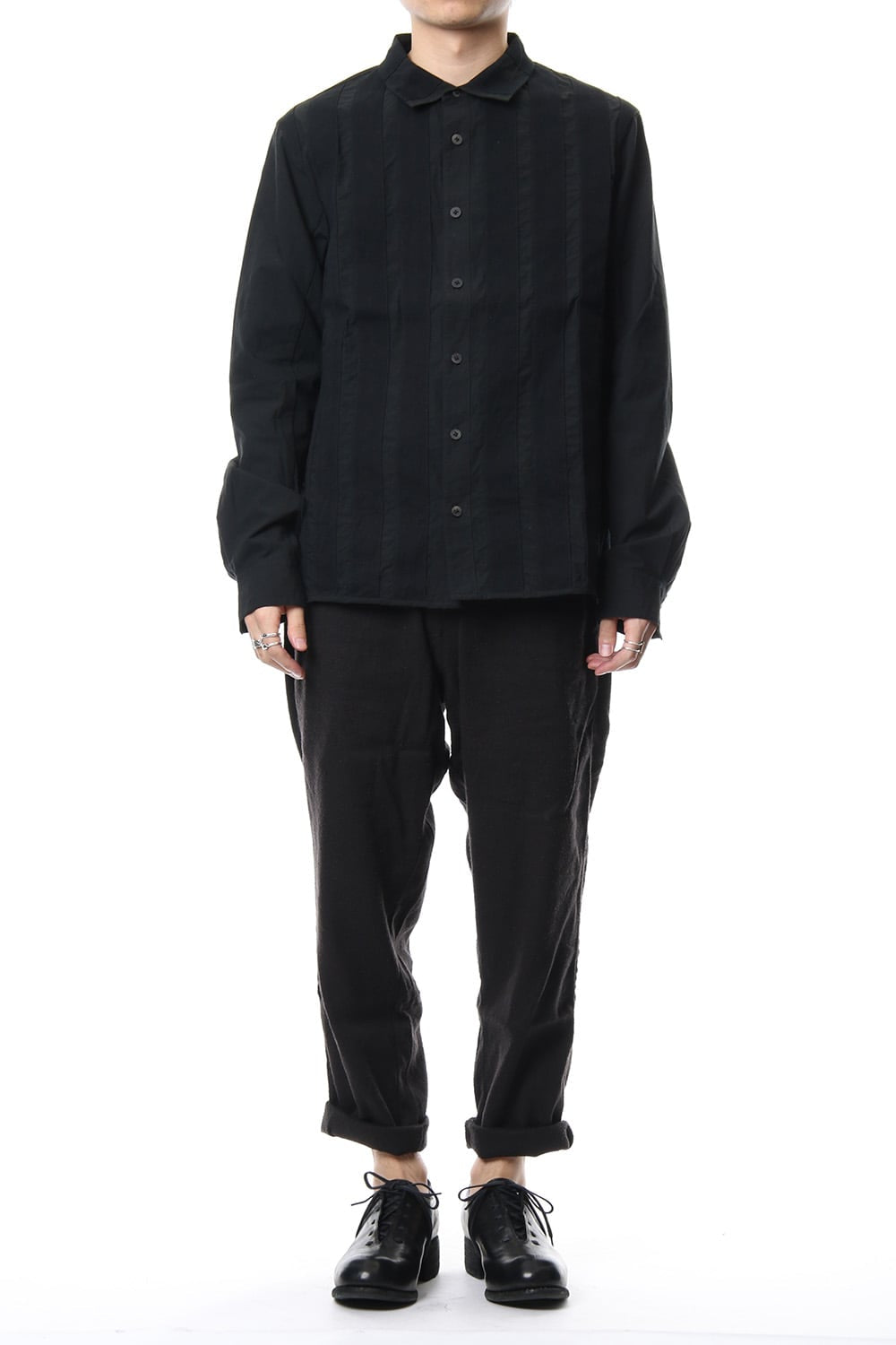 Linen Silk Slim Pants