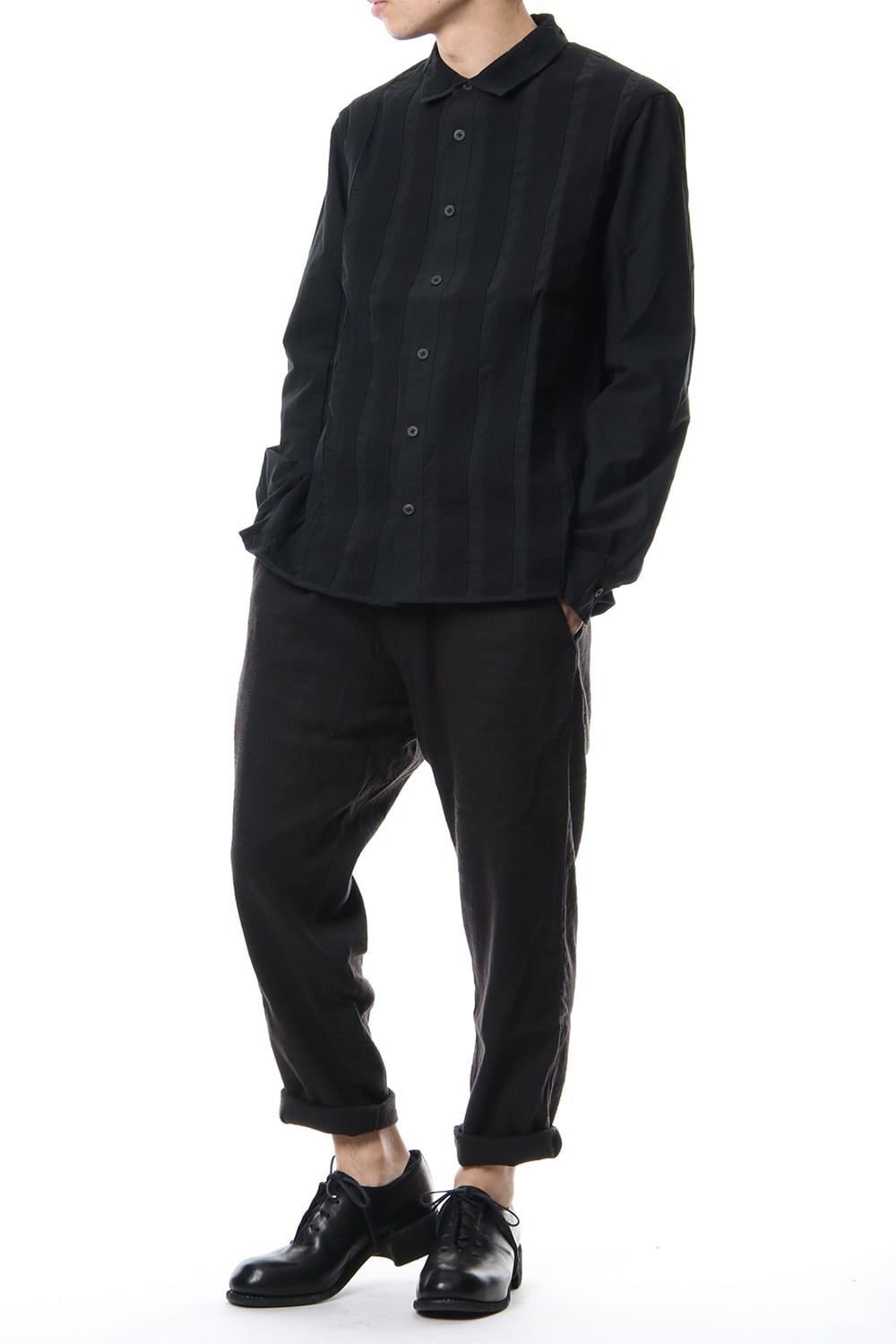 Linen Silk Slim Pants