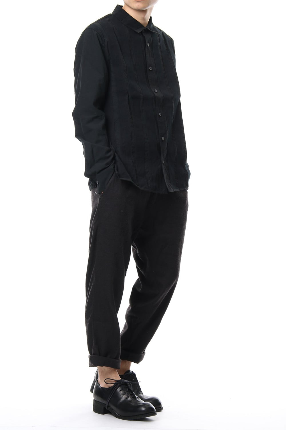 Linen Silk Slim Pants