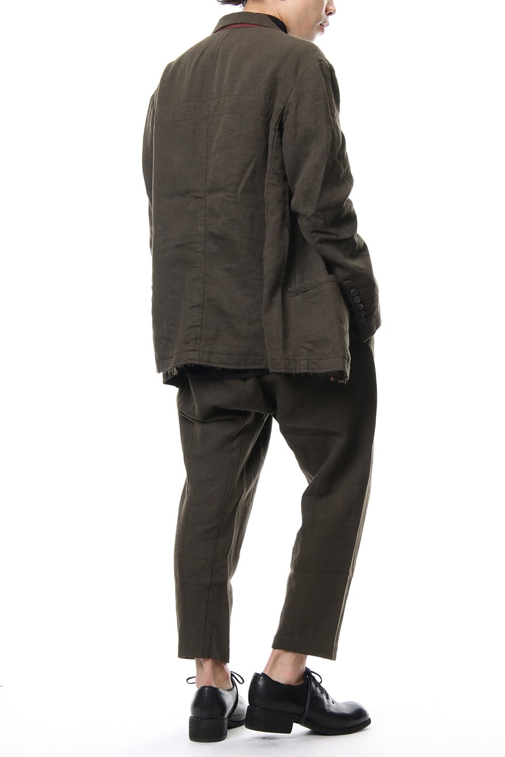 Over Sized Peaked Lapel Jacket