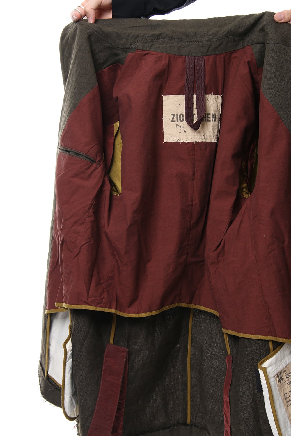 Over Sized Peaked Lapel Jacket