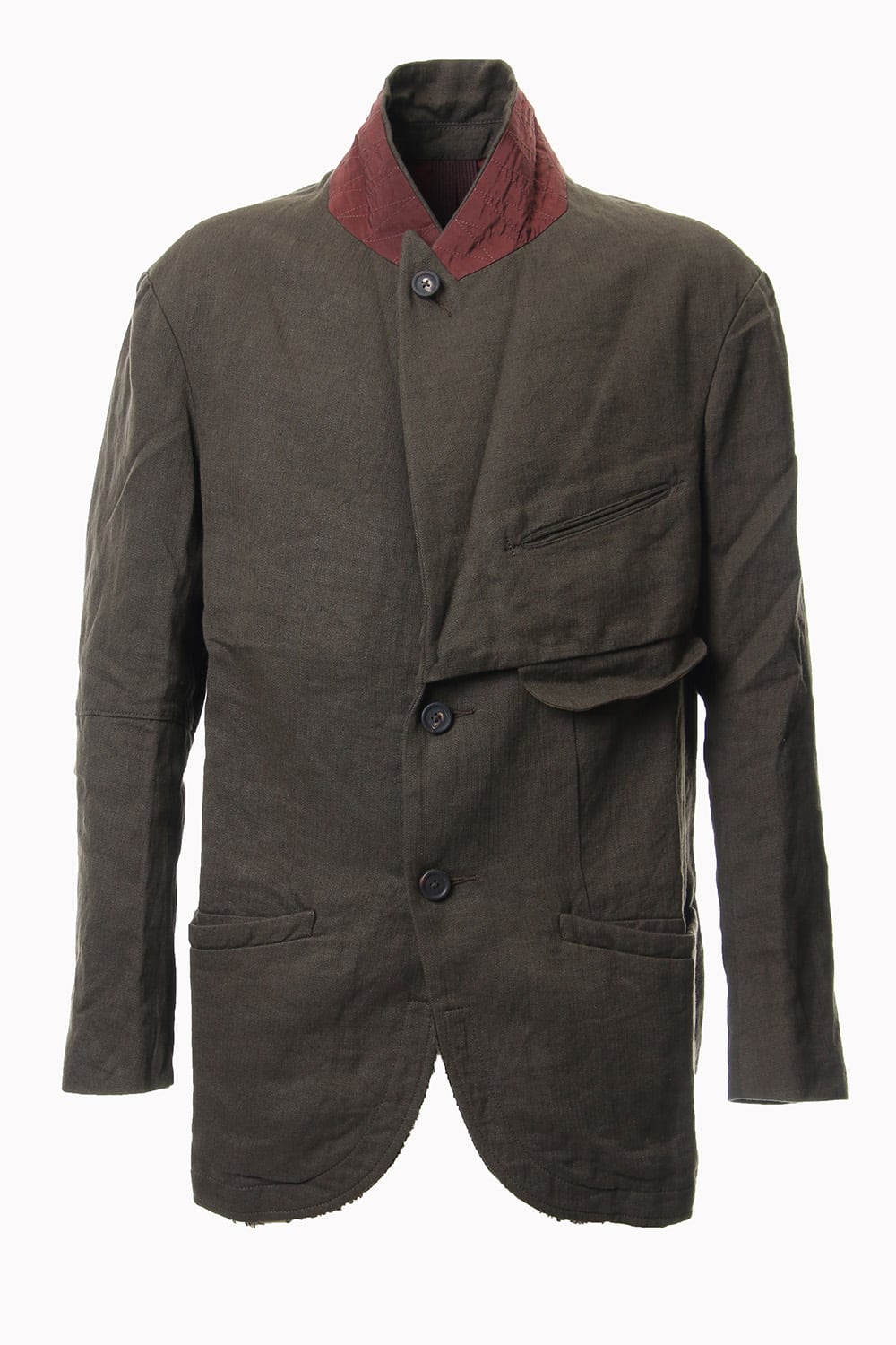 Over Sized Peaked Lapel Jacket