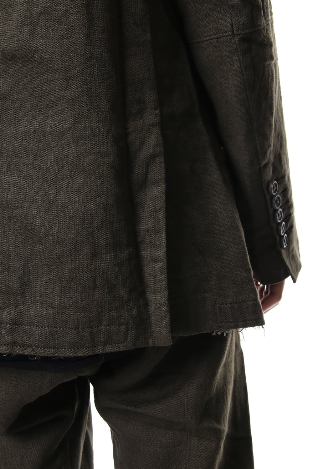 Over Sized Peaked Lapel Jacket