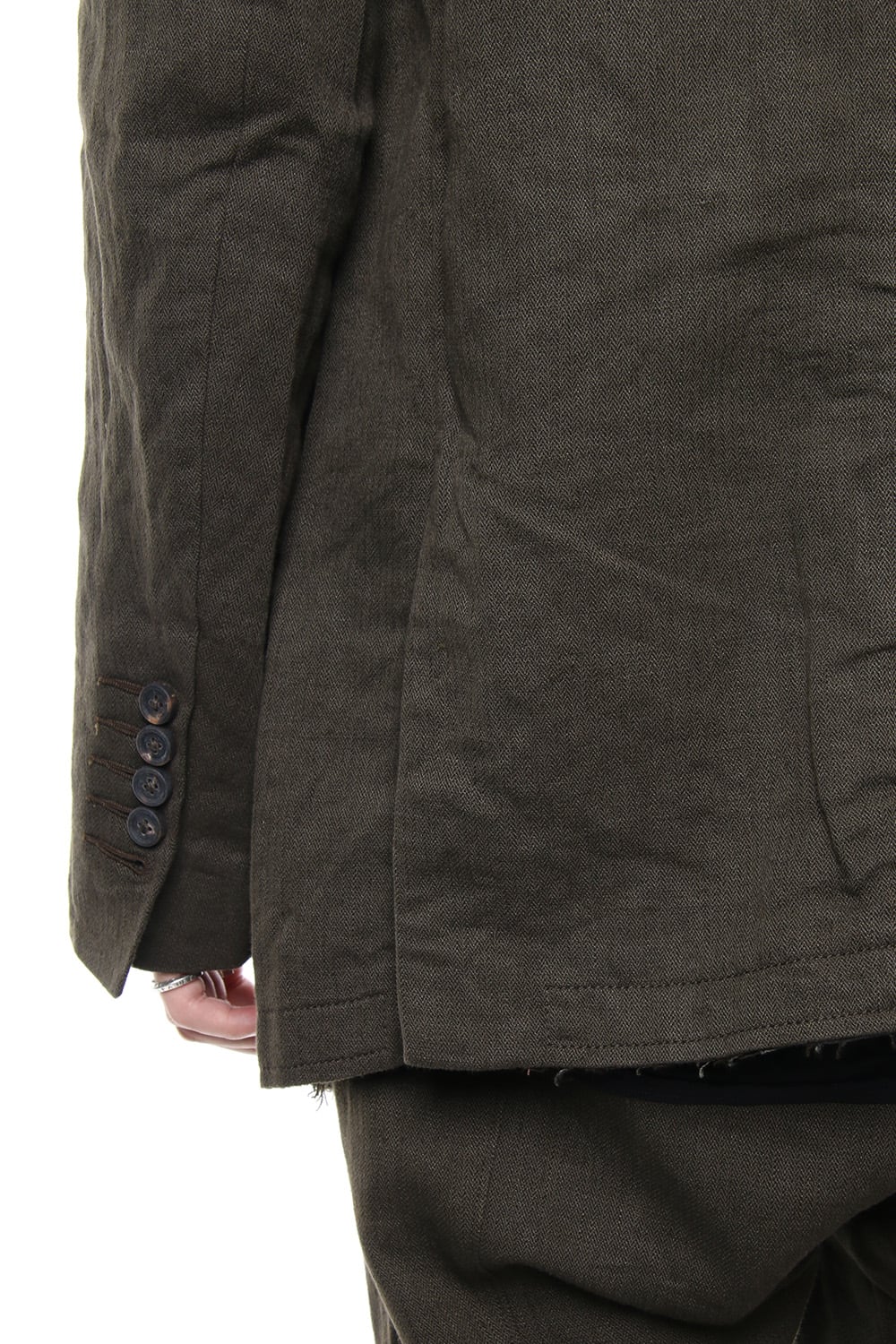 Over Sized Peaked Lapel Jacket