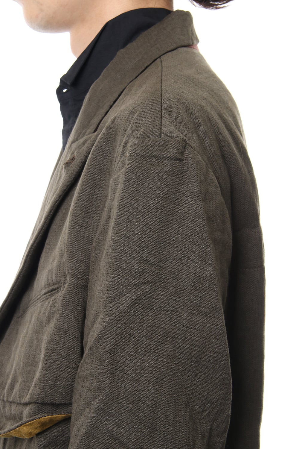 Over Sized Peaked Lapel Jacket