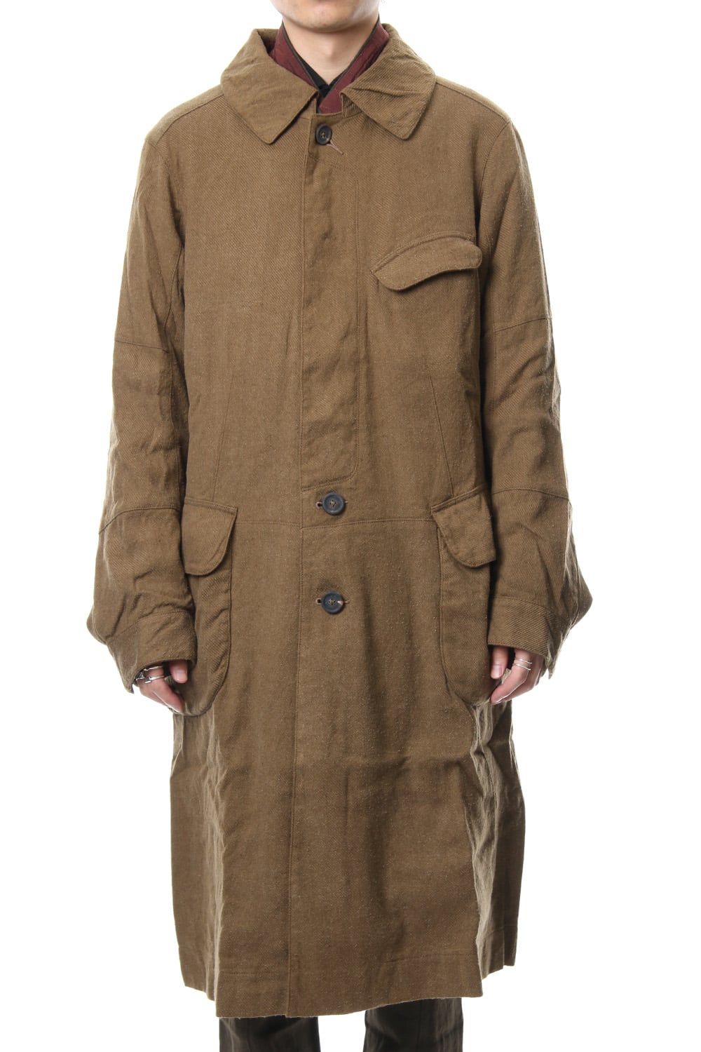 Linen Silk Coat