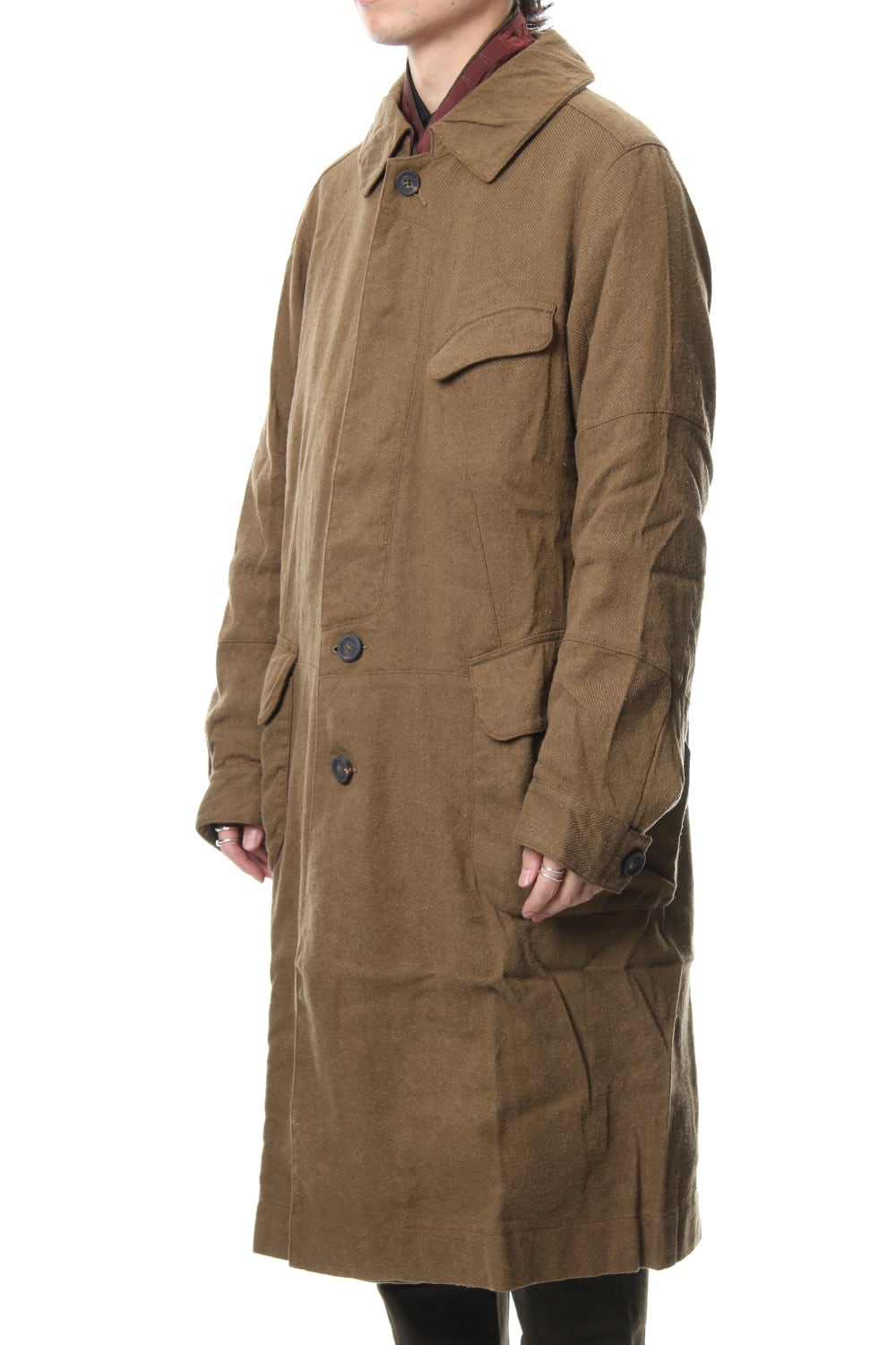 Linen Silk Coat