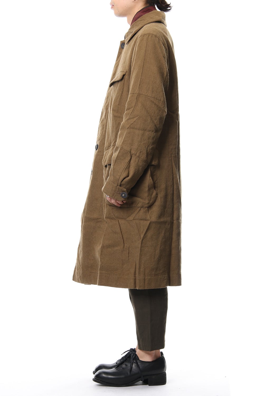 Linen Silk Coat