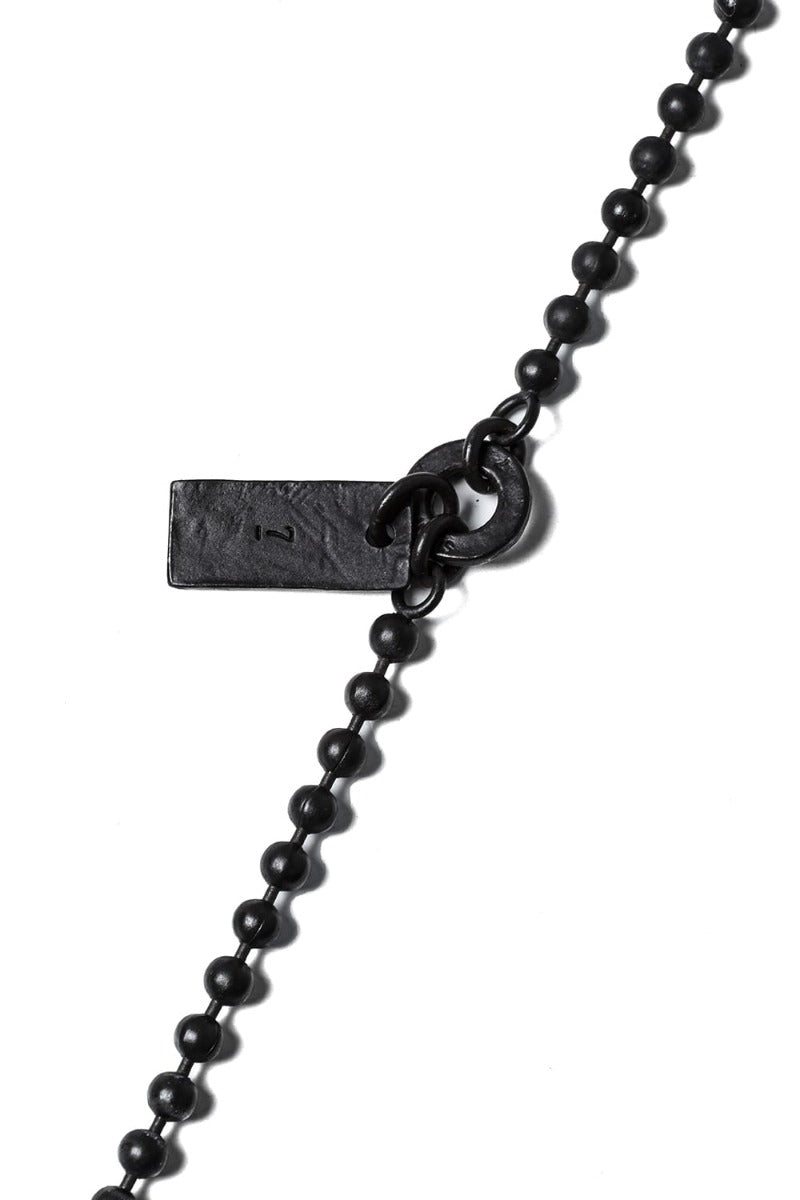 Dog Tag Necklace Black