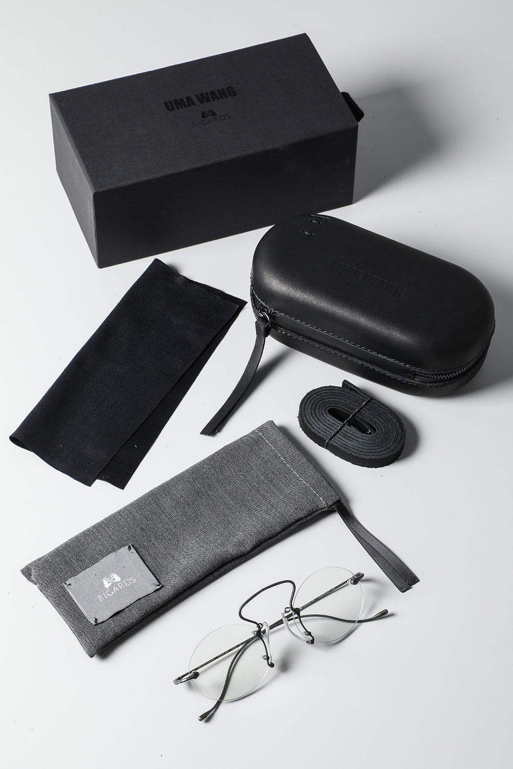 RG00UW6 UMA WANG x RIGARDS VINTAGE BLACK / CLEAR