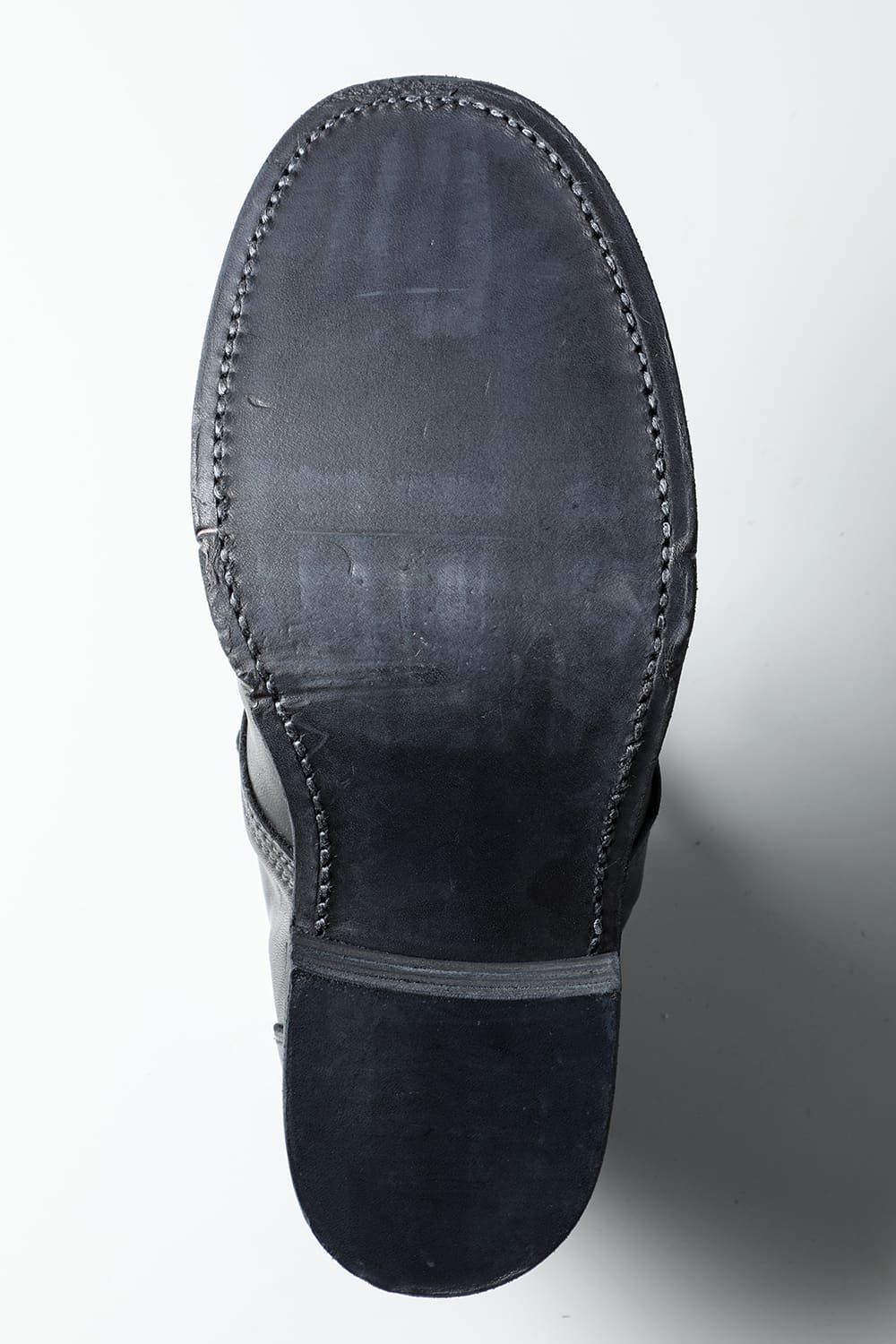 Horse Leathe Derbyy Shoes Black