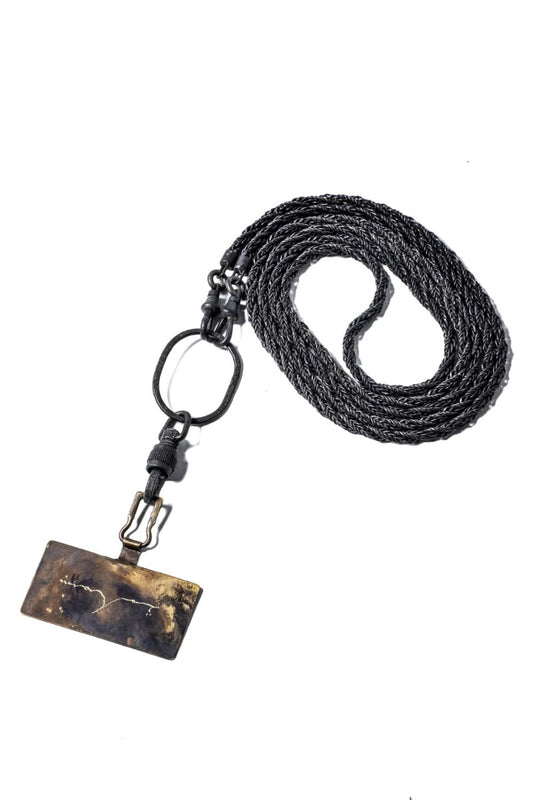 Phone strap Rust Black