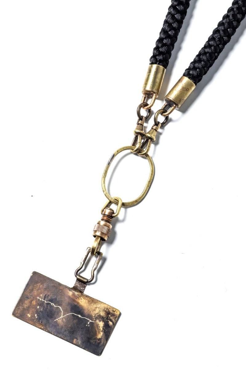 Phone strap EDO Kumi Himo Black