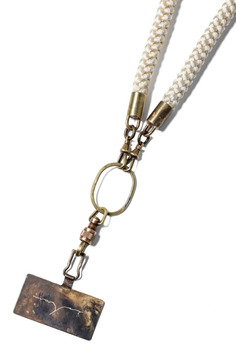 Phone strap EDO Kumi Himo Beige