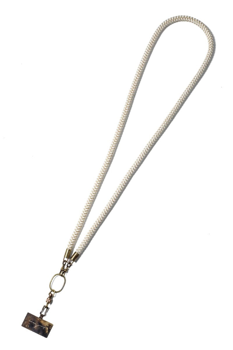 Phone strap EDO Kumi Himo Beige