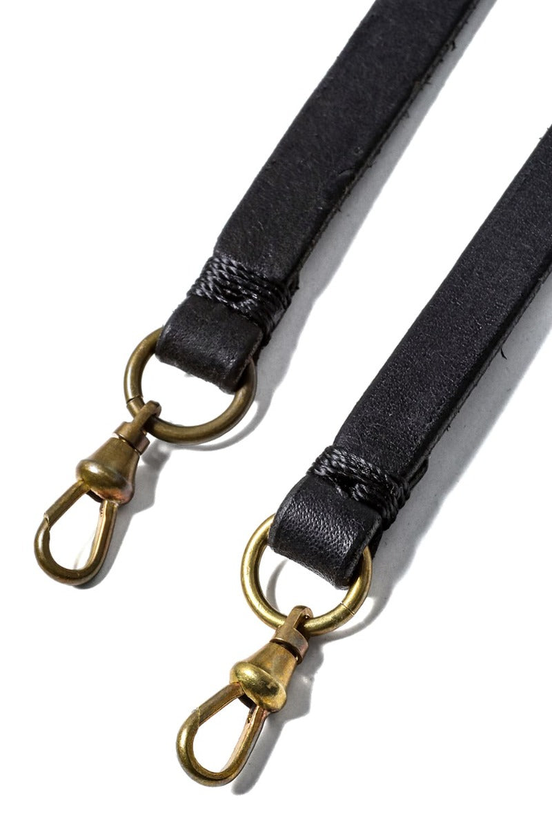 Phone strap Pueblo Leather Black
