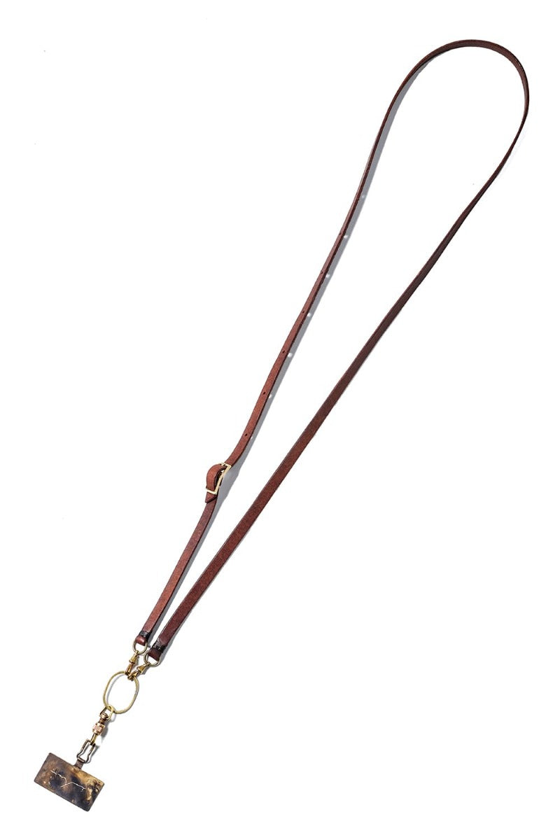 Phone strap Pueblo Leather TABACCO