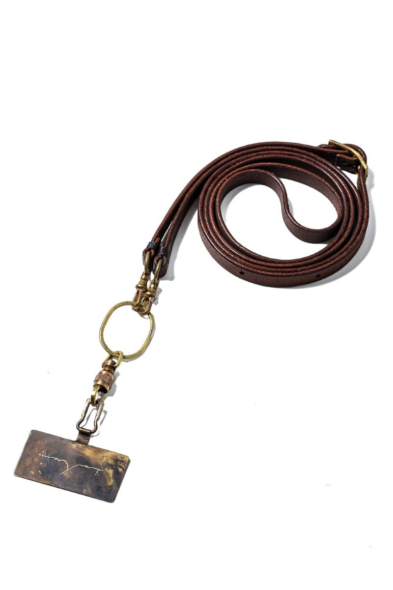 Phone strap Pueblo Leather TABACCO