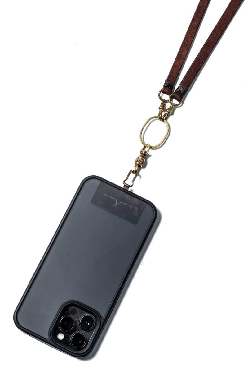 Phone strap Pueblo Leather TABACCO