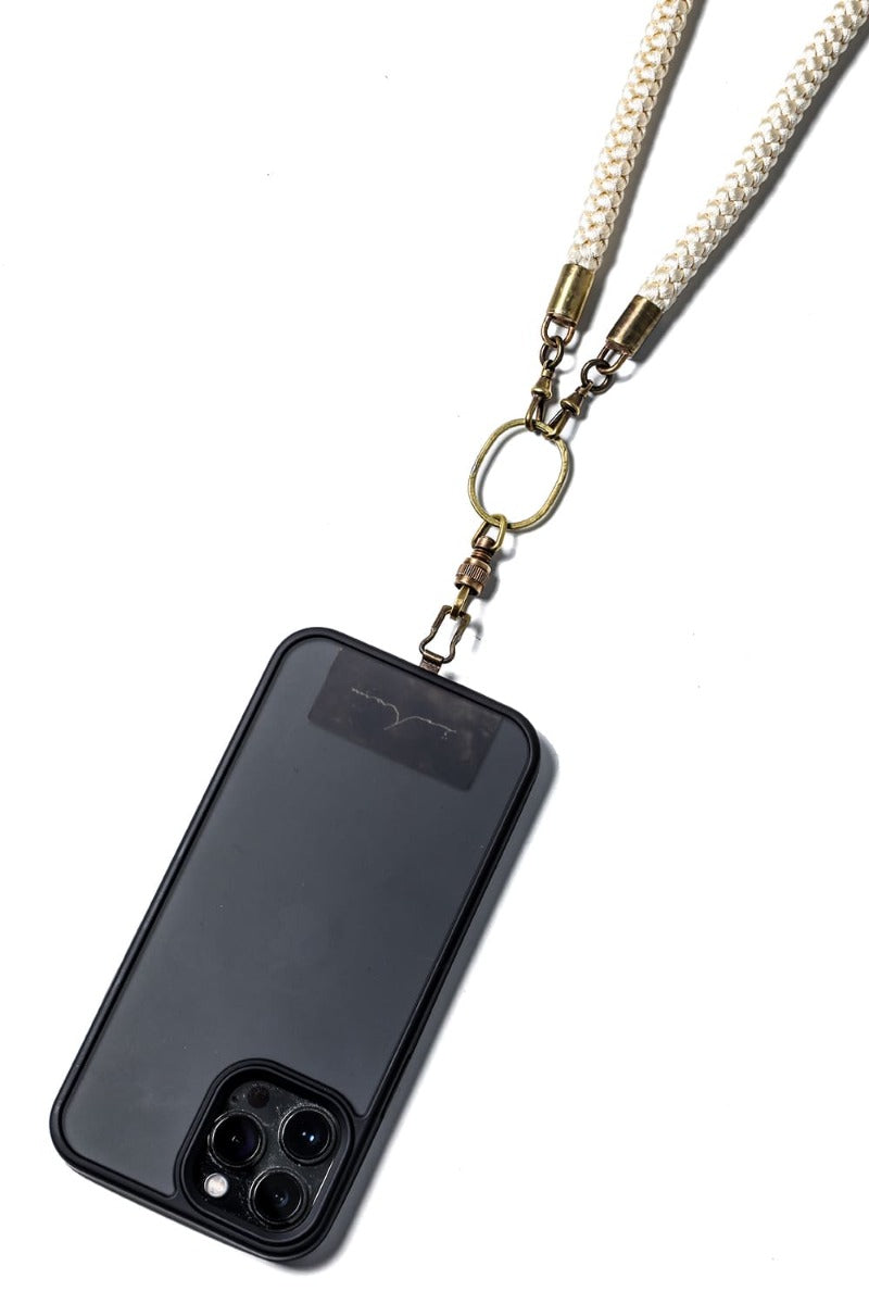 Phone strap EDO Kumi Himo Beige