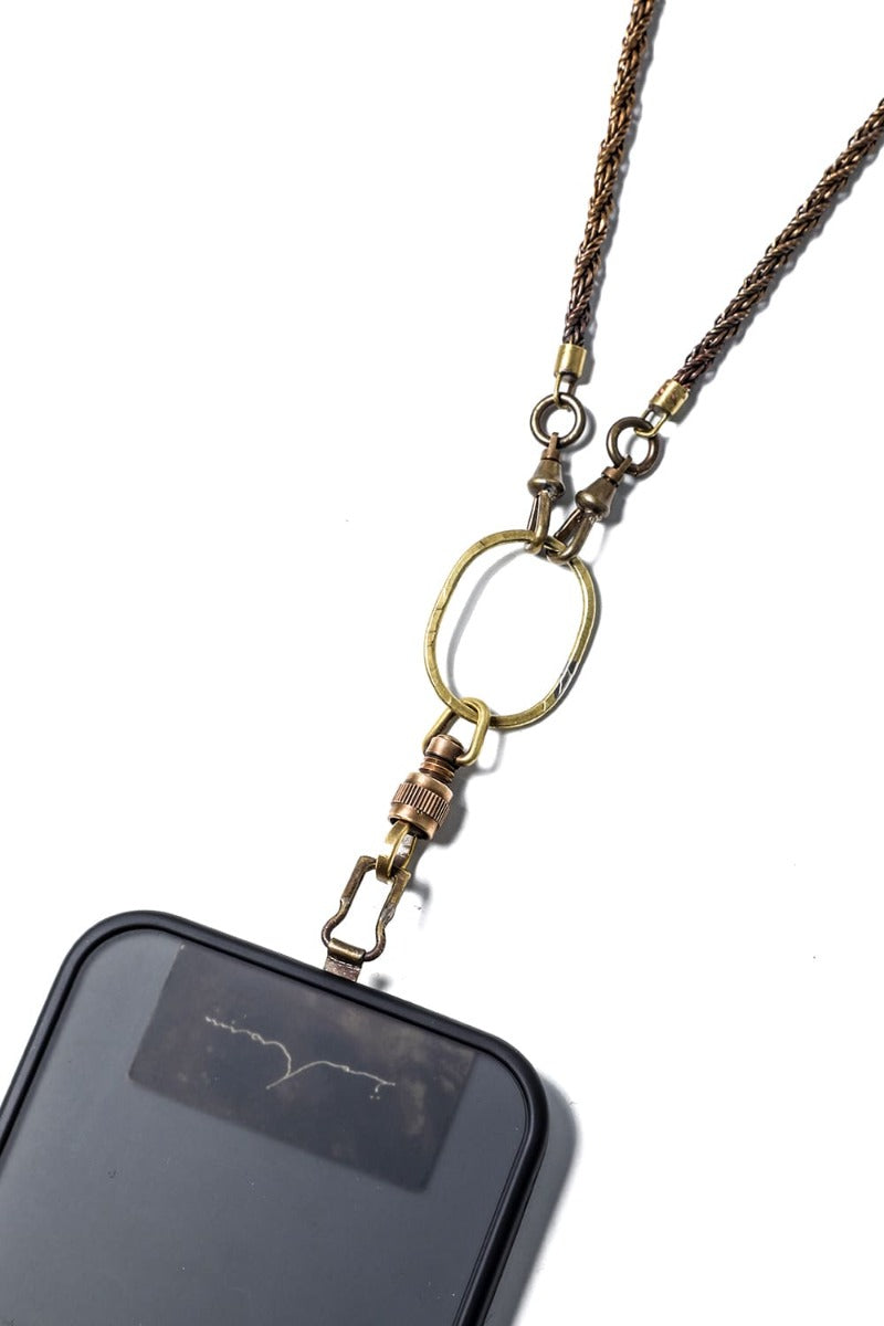 Phone strap Antique Brass