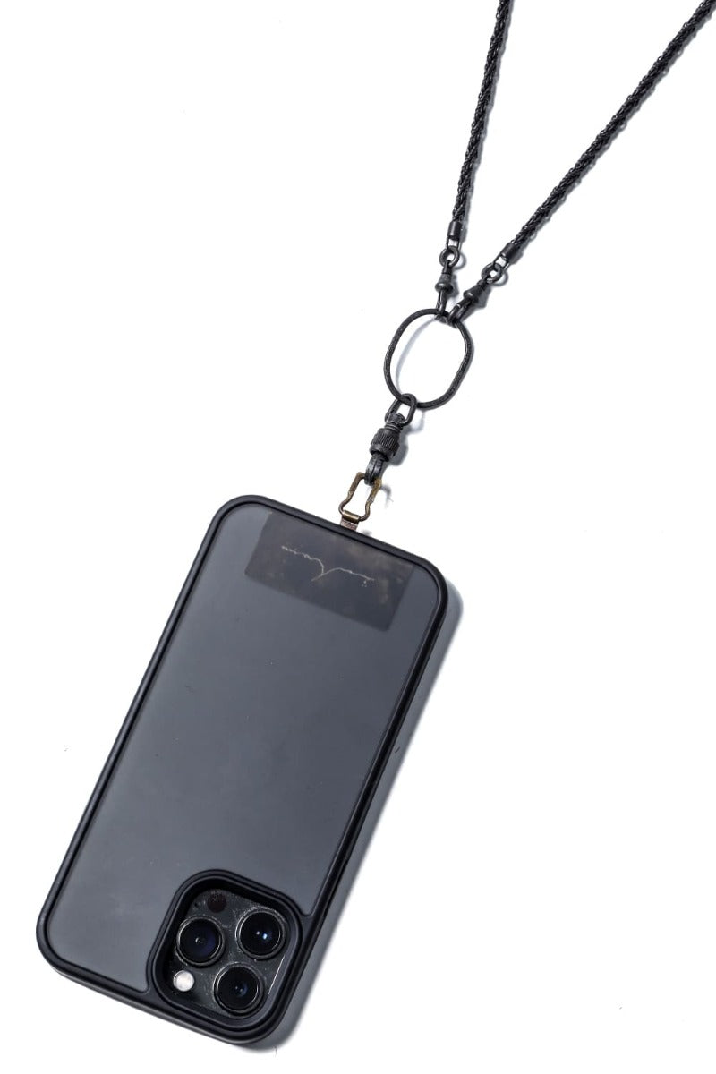 Phone strap Rust Black