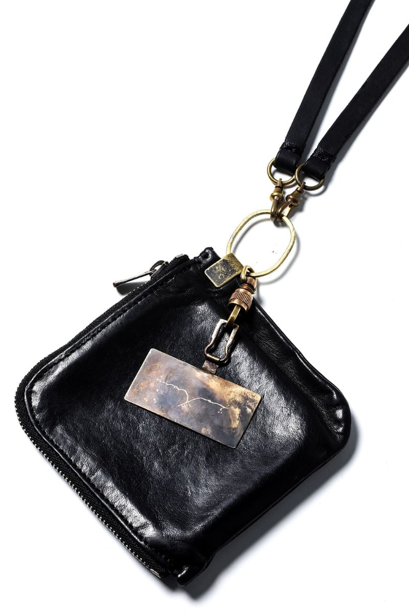 Phone strap Pueblo Leather Black