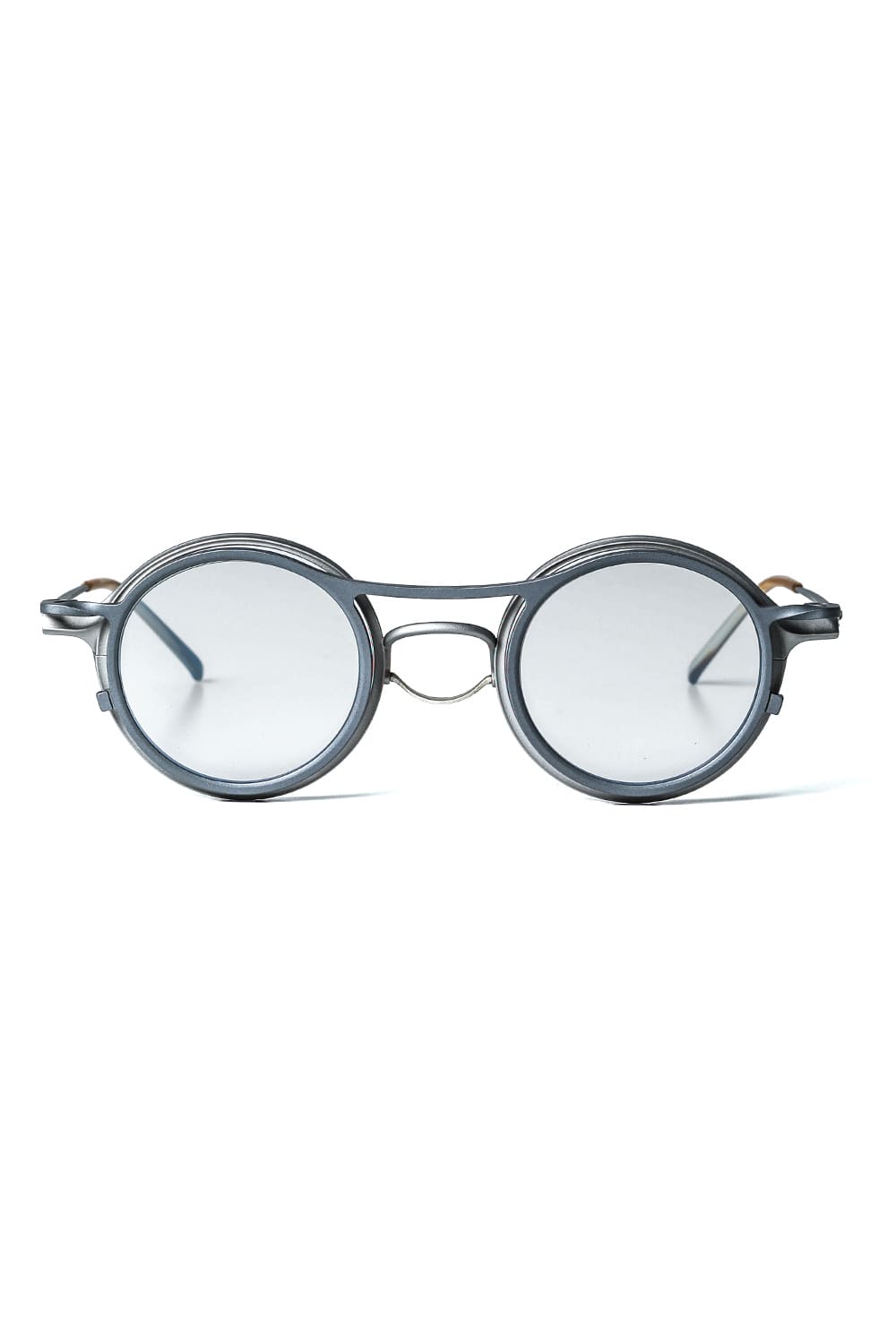 RIGARDS collaboration sunglasses - Gray+Gray / Clear+L.Mirror