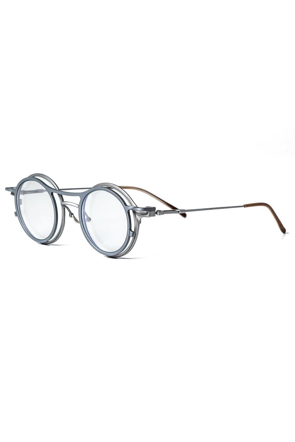 RIGARDS collaboration sunglasses - Gray+Gray / Clear+L.Mirror