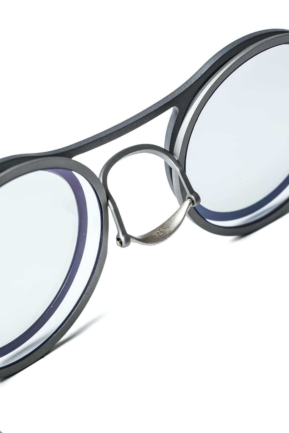 RIGARDS collaboration sunglasses - Gray+Gray / Clear+L.Mirror