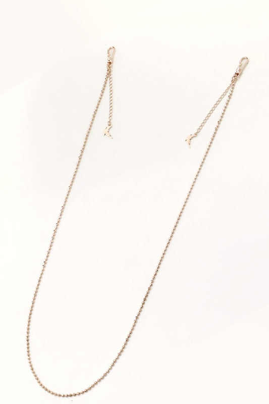 Mask Chain Holder Pink Gold
