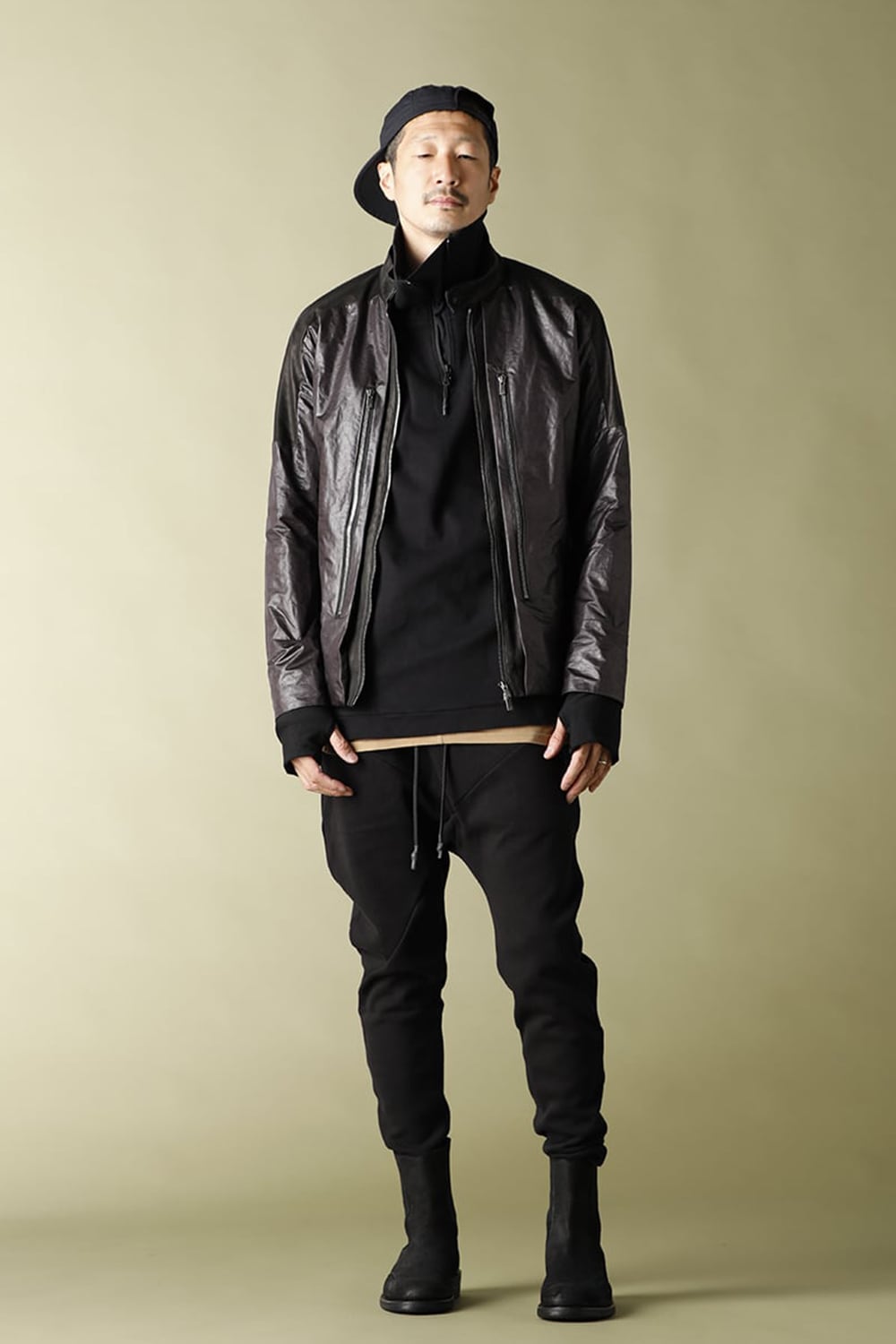 ニュー ライトサルエル Black