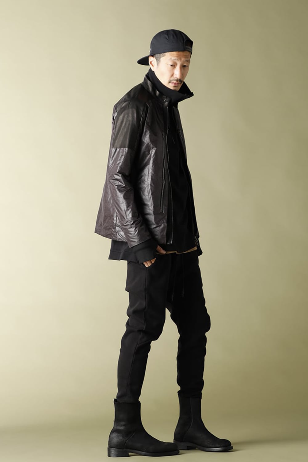 ニュー ライトサルエル Black