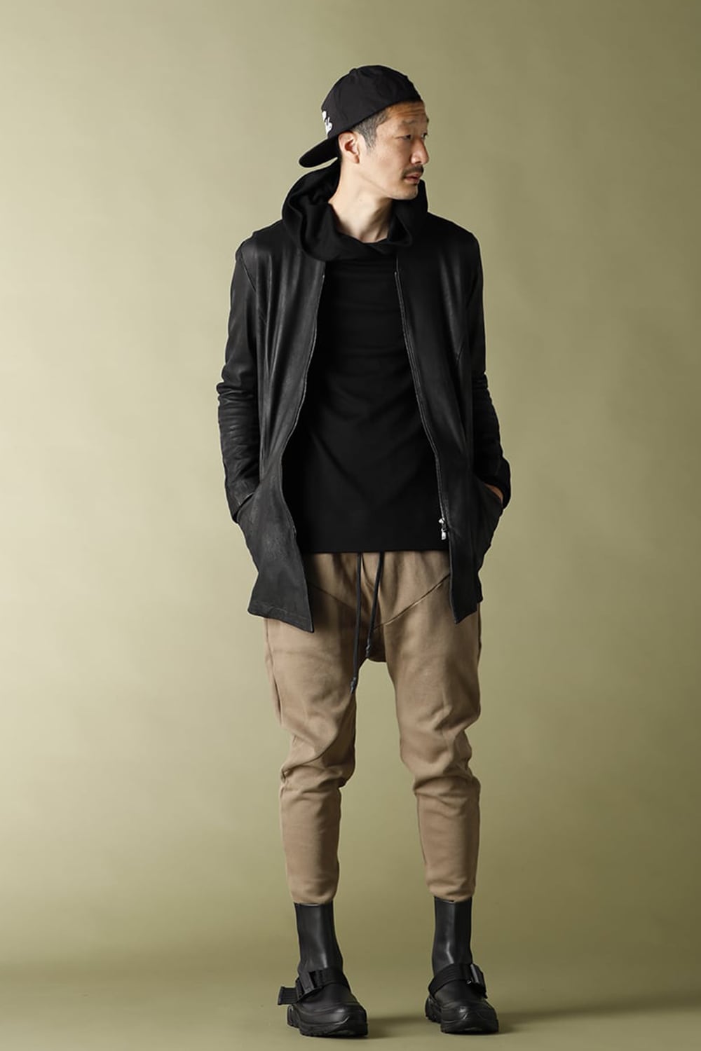 ニュー ライトサルエル Khaki