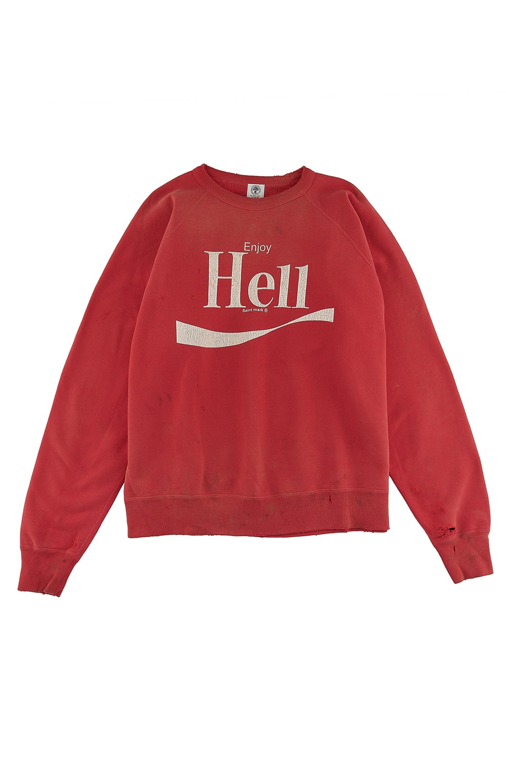 Enjoy Hell Raglan sleeve Sweat shirt