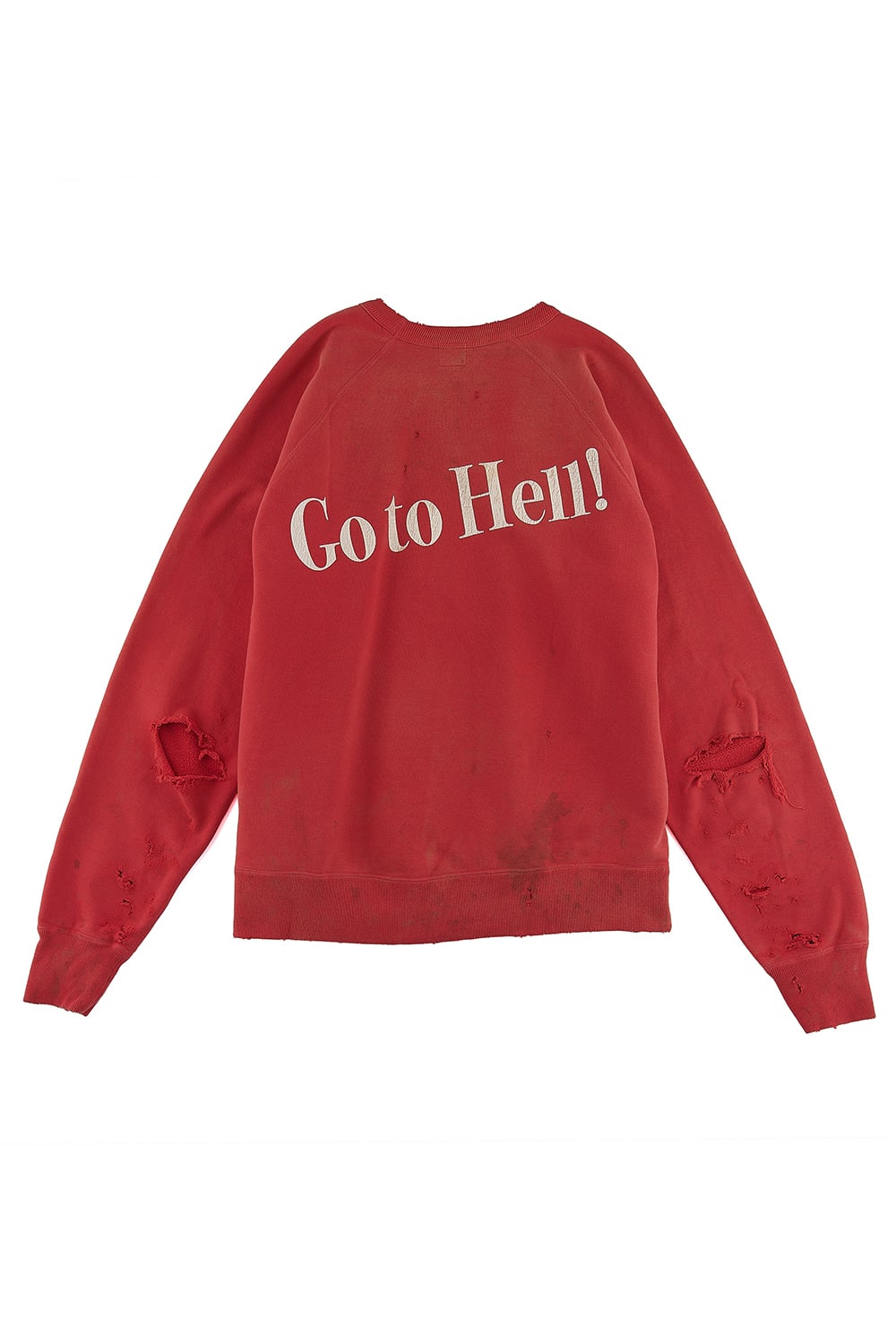 Enjoy Hell Raglan sleeve Sweat shirt