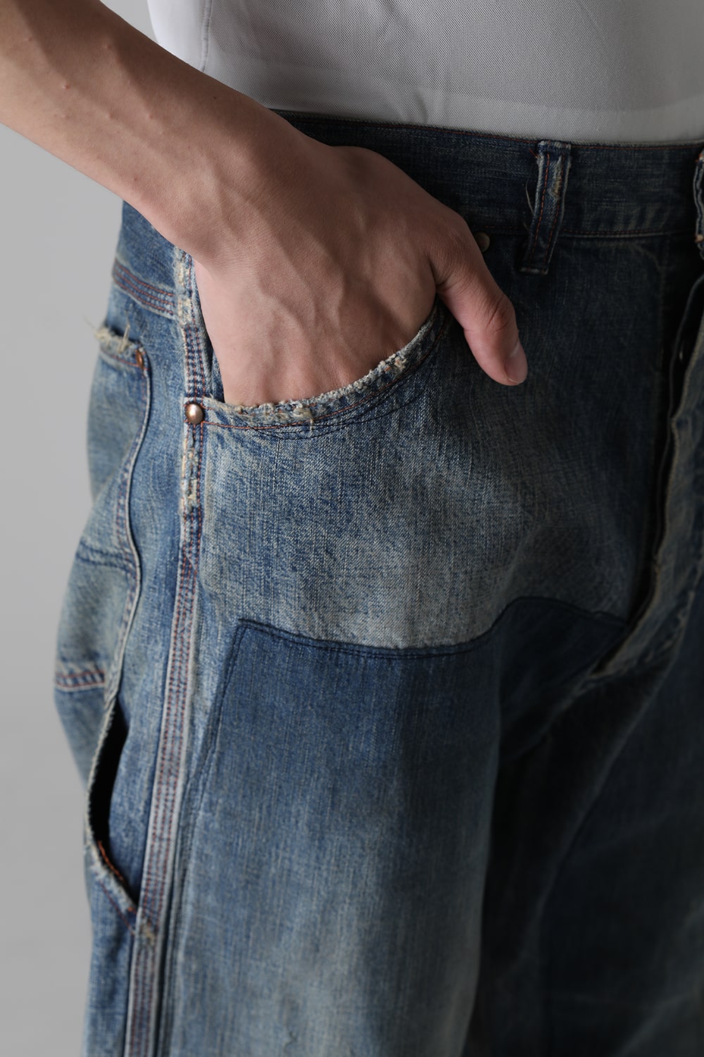 デニム ペインターパンツ