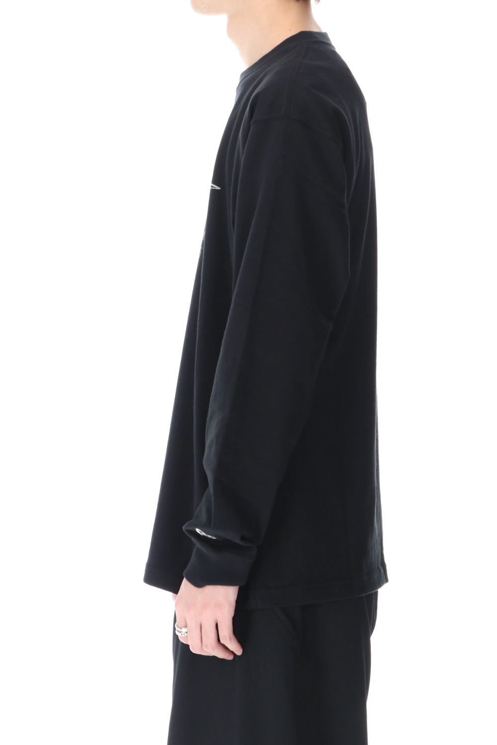 New Era × Yohji Yamamoto Long Sleeve Cotton Tee