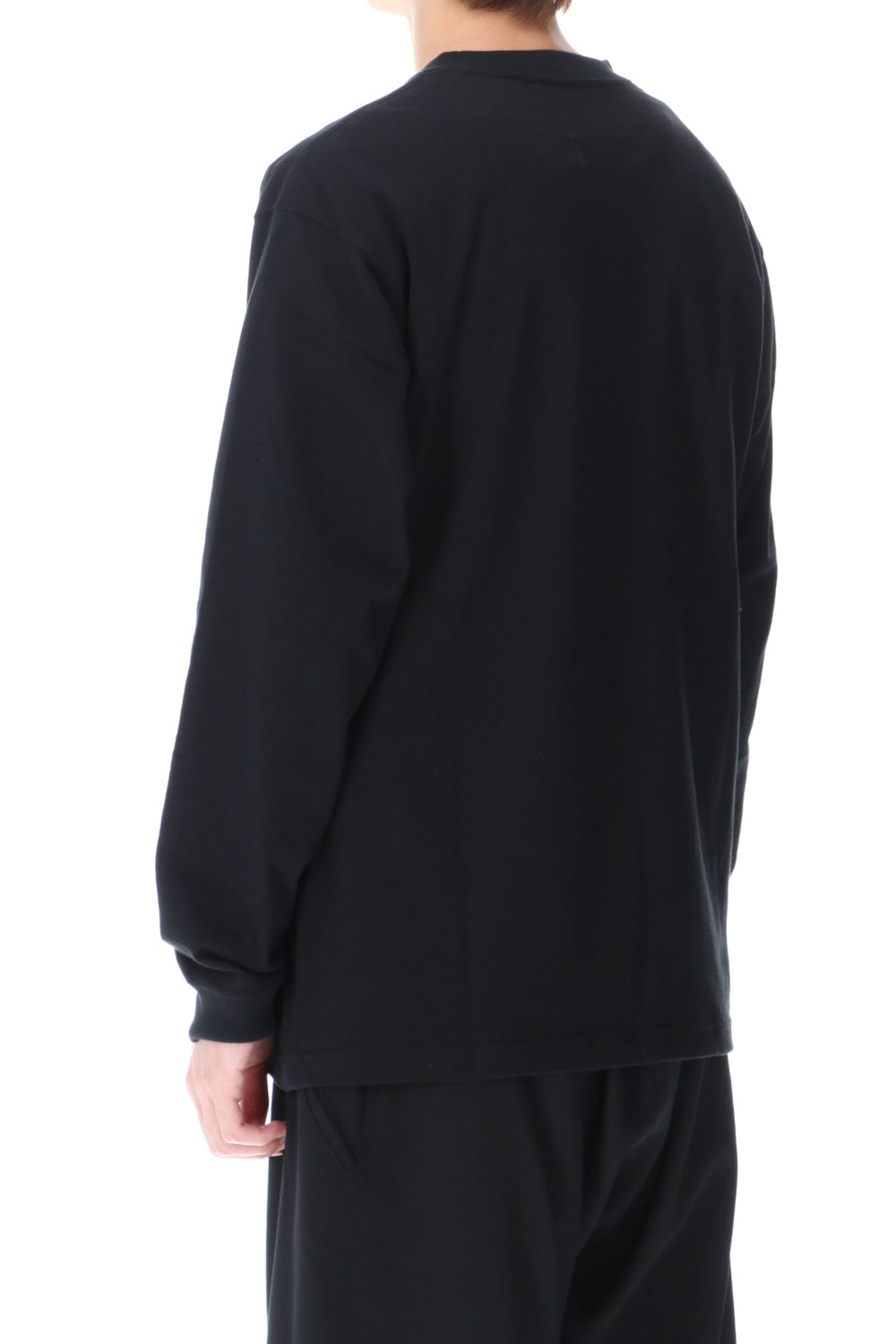 New Era × Yohji Yamamoto Long Sleeve Cotton Tee